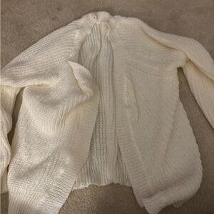 Elegant Cream Women's Sweater